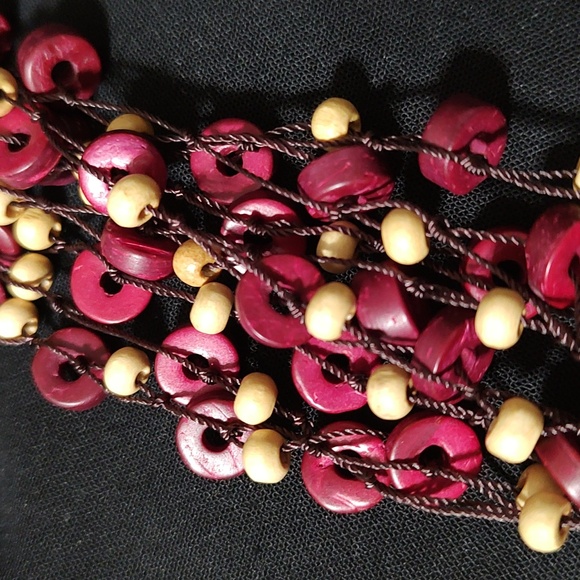 3 Wood Bead Necklaces - Picture 11 of 12